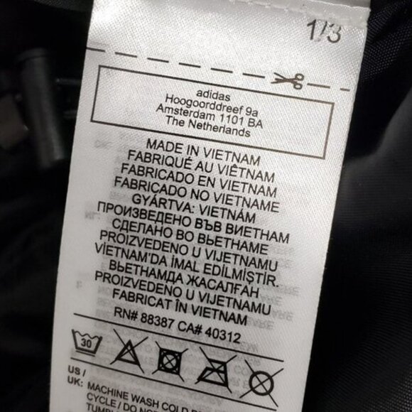 Adidas Back to Sport Light Insulated Zip Up Jacket Women's Chunky Three Stripe L - Picture 9 of 10